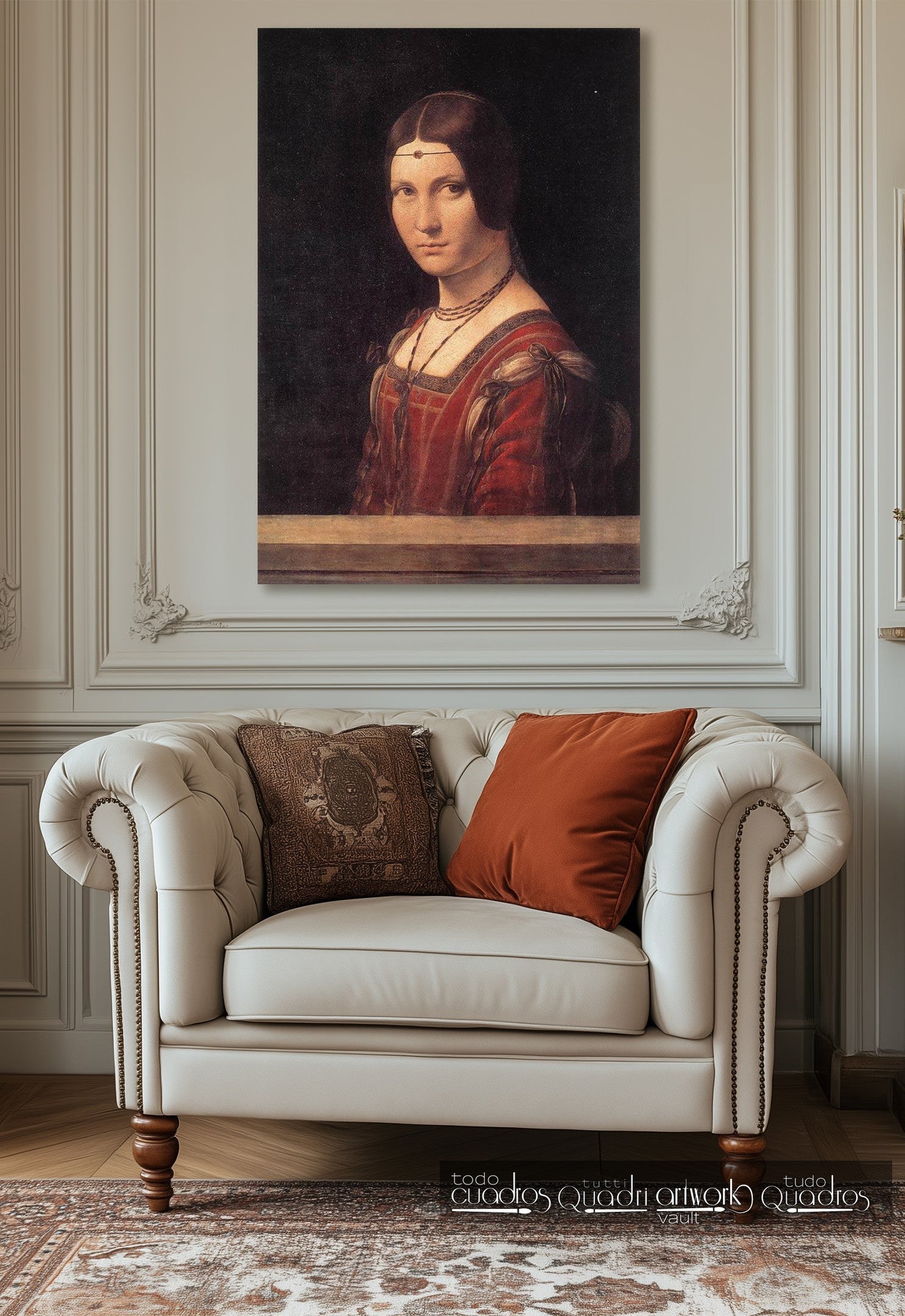 La Belle Ferronniere, Leonardo da Vinci